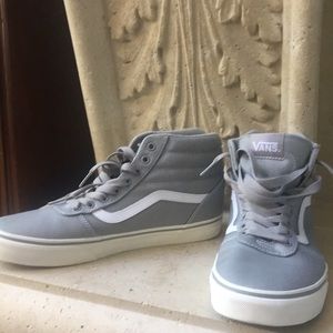 Vans Gray High Top US Men 9/ UK 8 /EUR 42